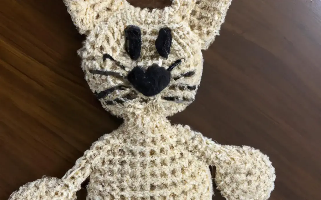 Gato de crochê