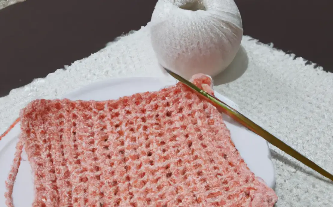 Guardanapo de croche quadrado