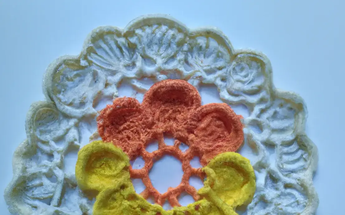 Porta guardanapo de crochê