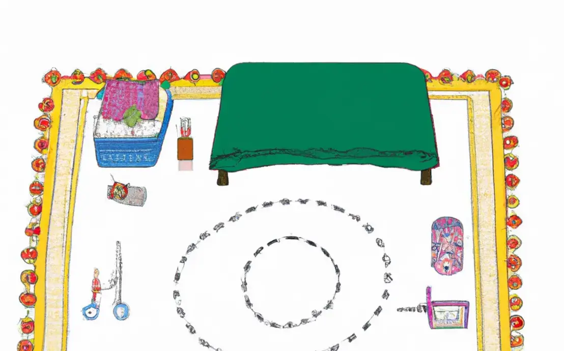 Trilho de mesa de crochê simples passo a passo