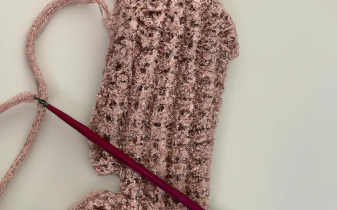 Como fazer corações de crochê