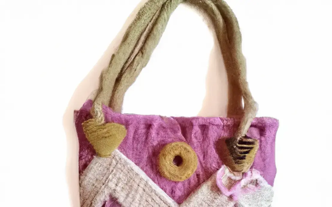 Bolsa de crochê com fio náutico Bolsa de crochê com fio náutico