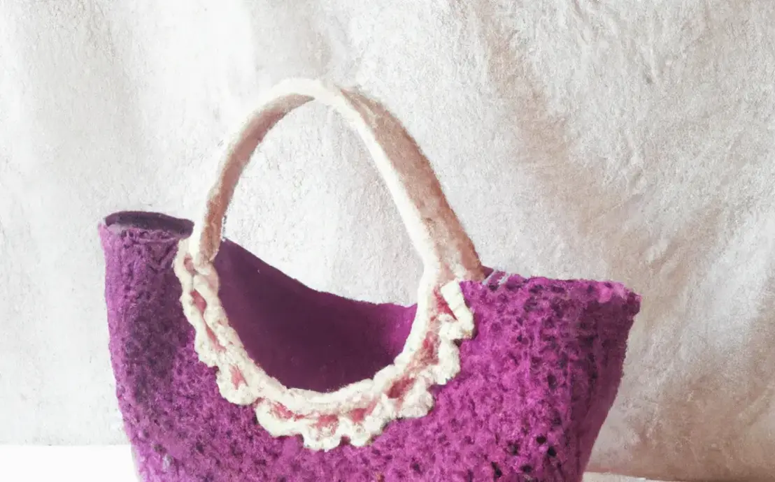 Bolsa croche barbante