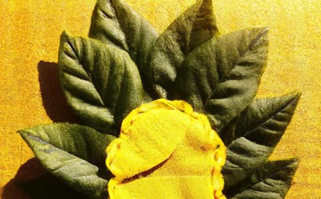 Folhinhas de crochê