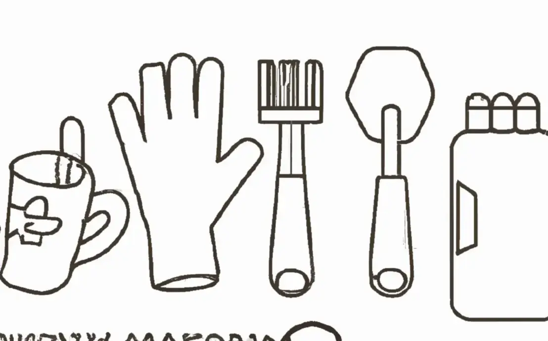 Crochê para pano de prato