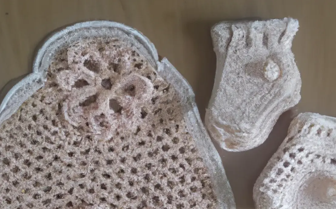 Bicos de fralda de crochê