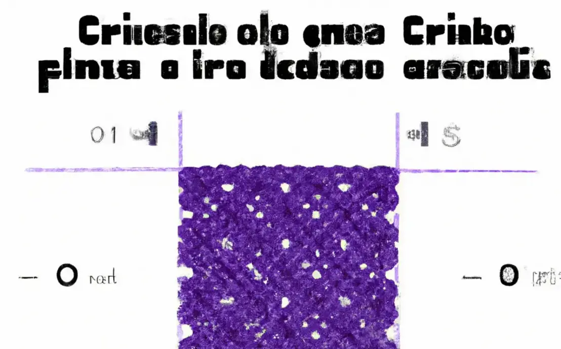 Grafico de tapete de croche quadrado simples