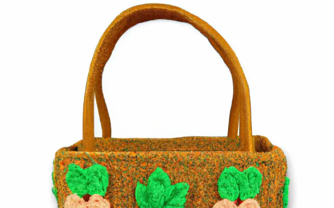 Bolsa de crochê grande