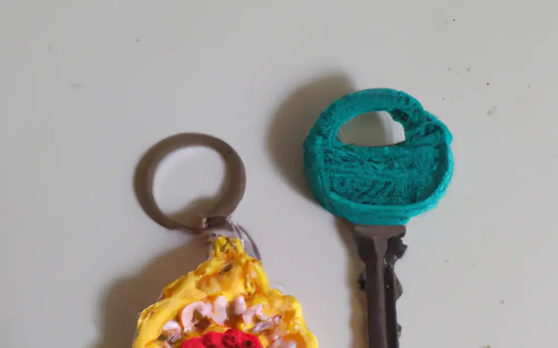 Chaveirinho de crochê