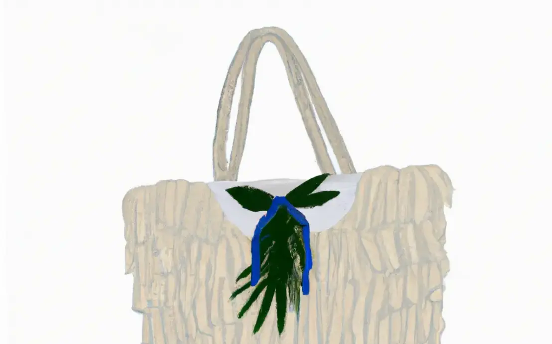 Bolsa de crochê com fio náutico Bolsa de crochê com fio náutico