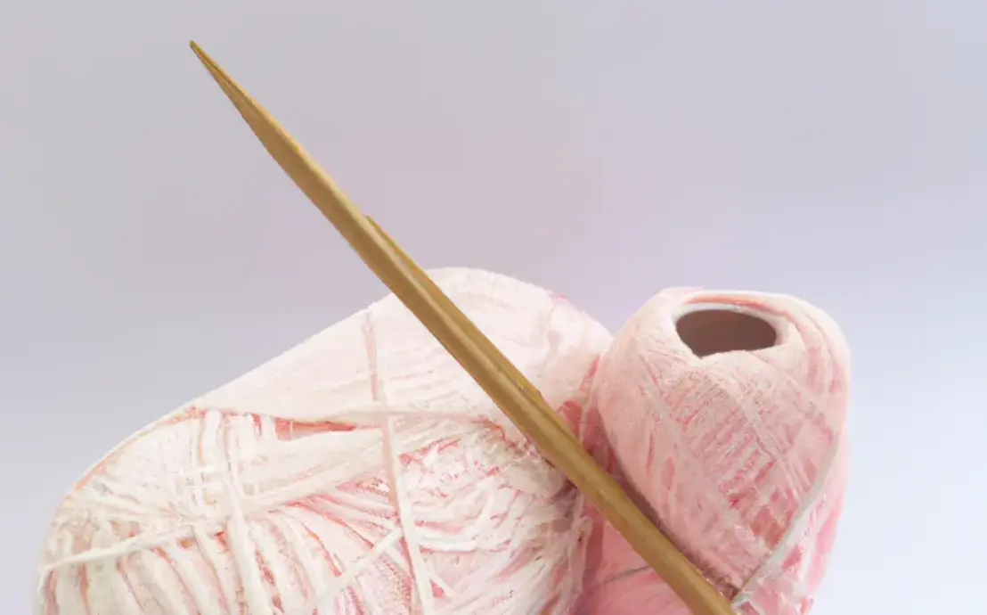 Suporte para linha de croche