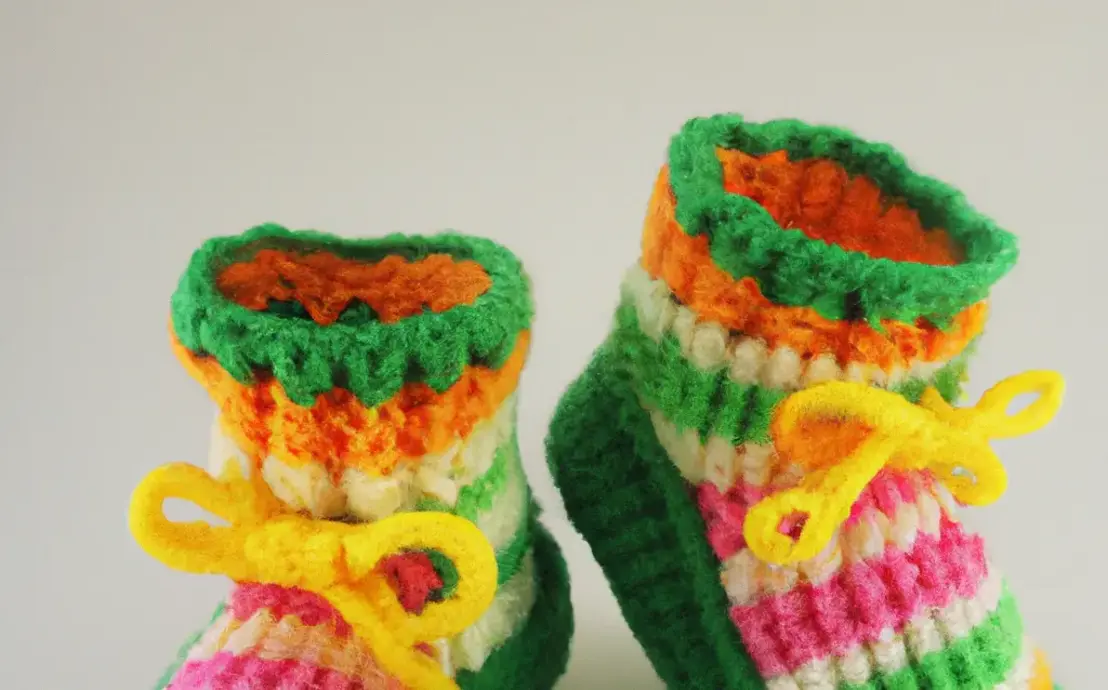 Sandalias de croche bebe Sandalias de croche bebe