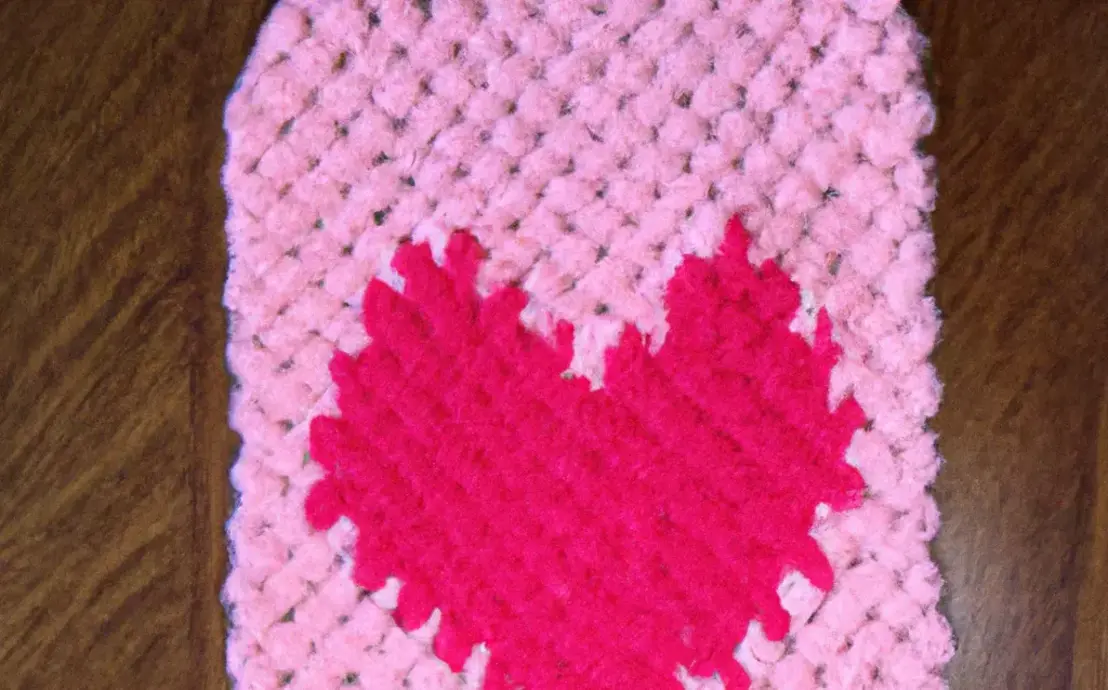 Pegador de geladeira de crochê