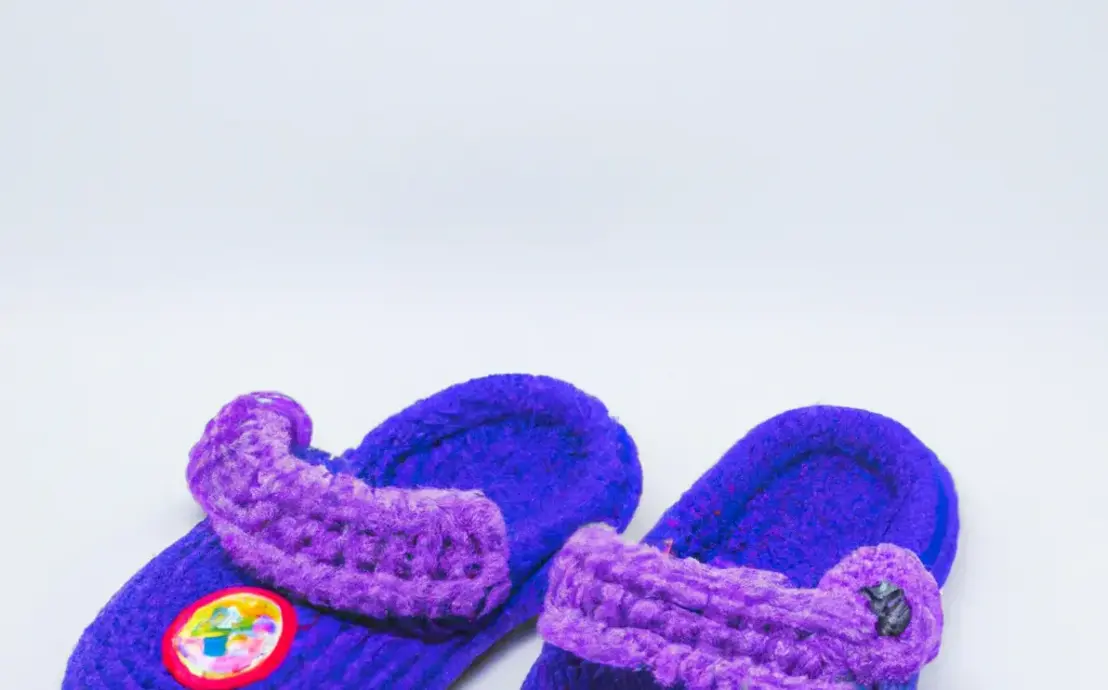 Sandalia de croche Sandalia de croche