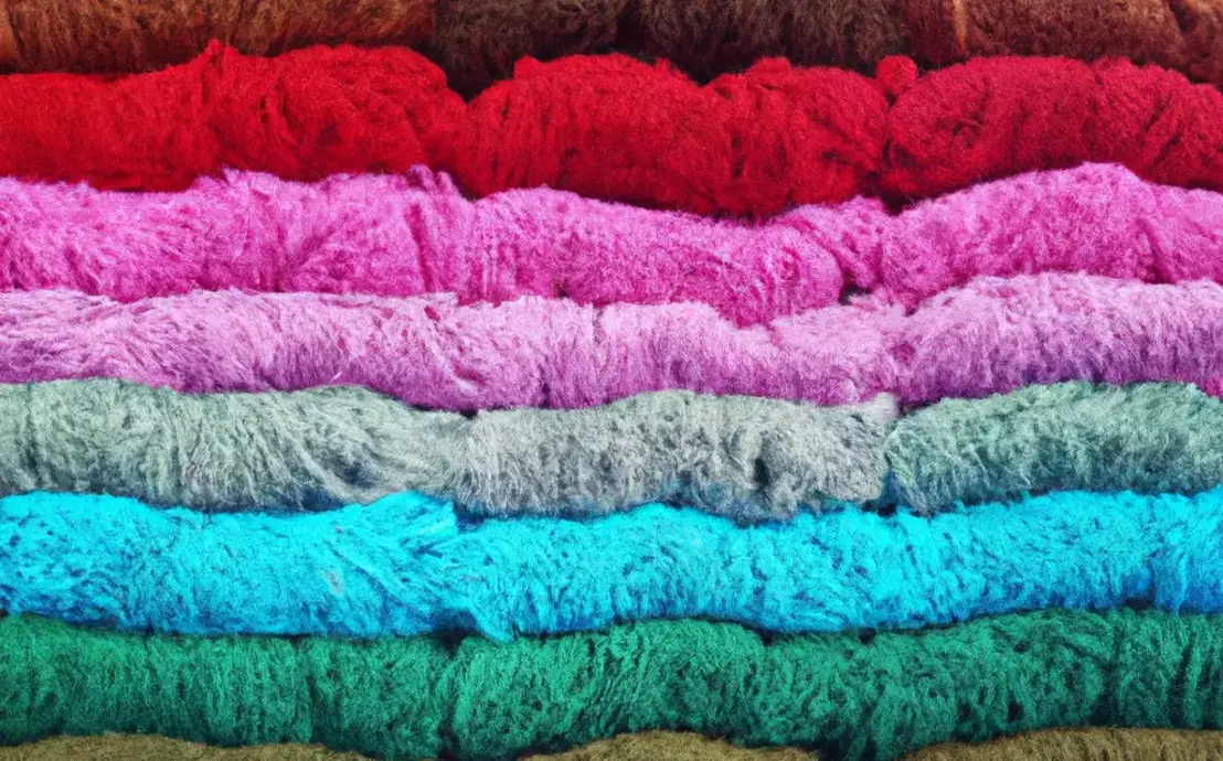 Tapete colorido de croche