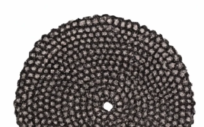 Tapete de croche preto