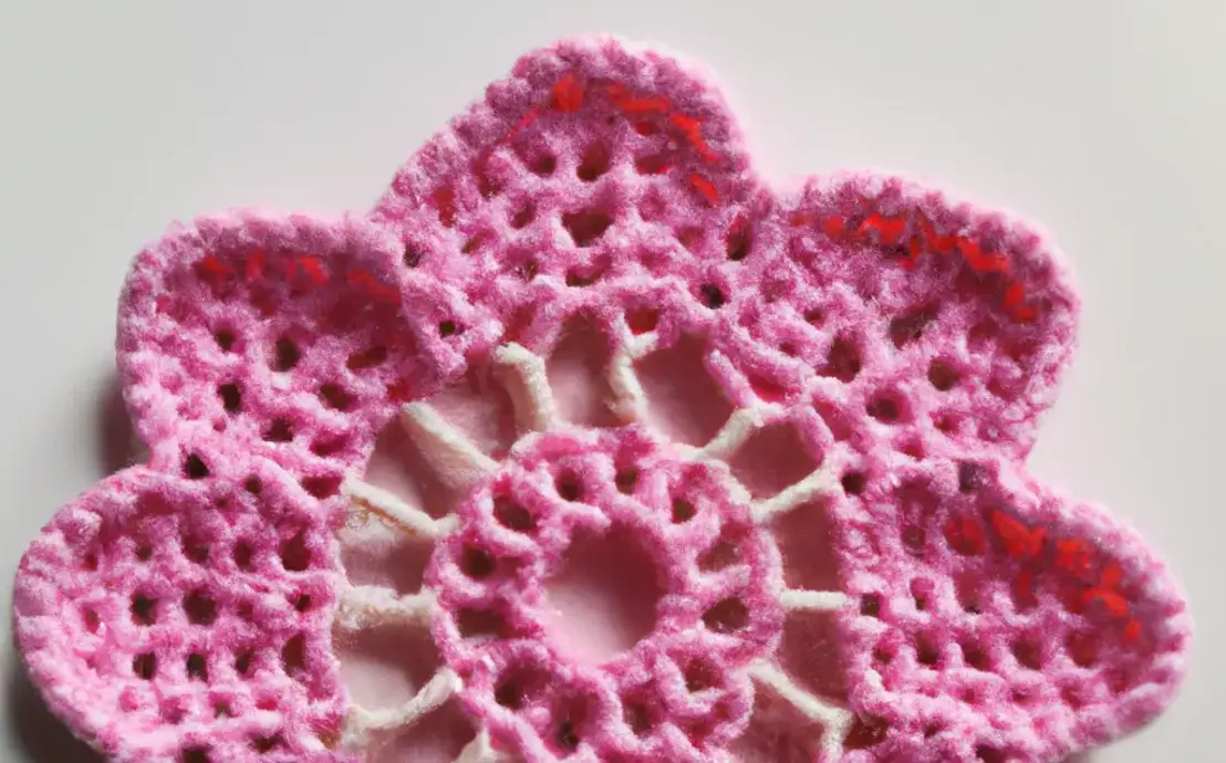 Guirlanda de crochê