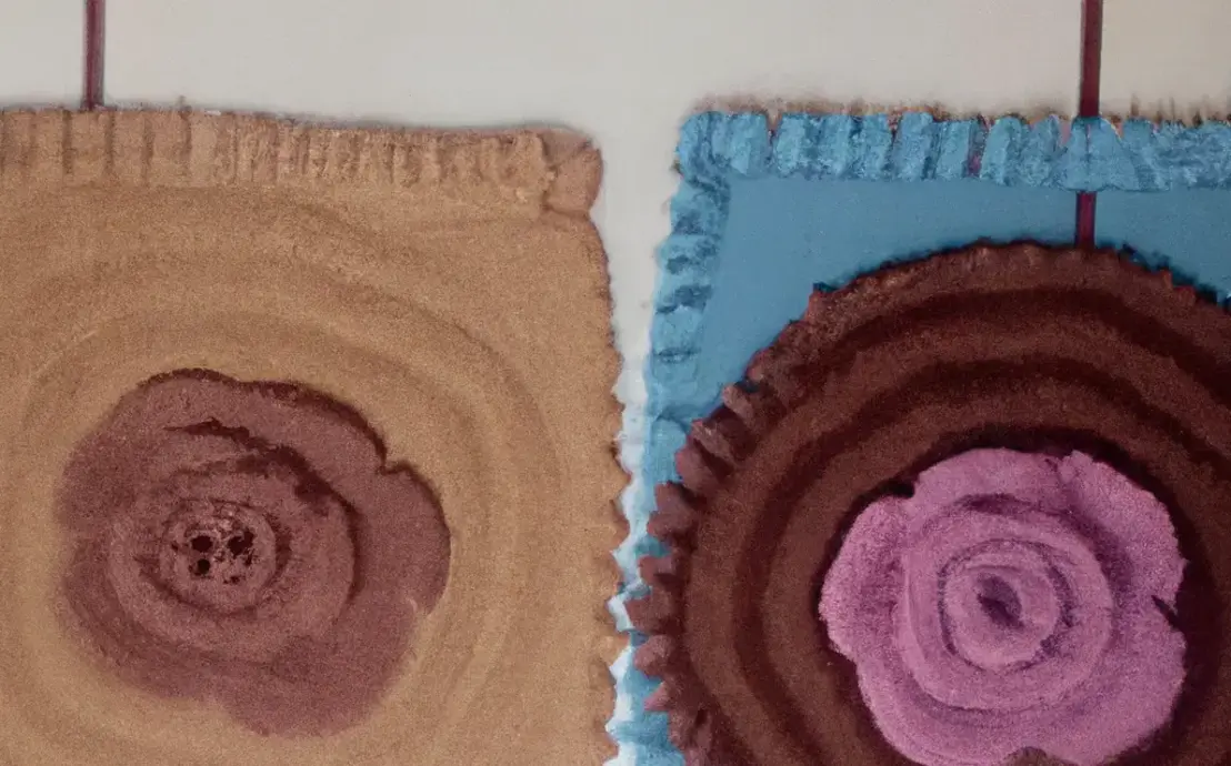 Jogo de tapetes para banheiro de crochê