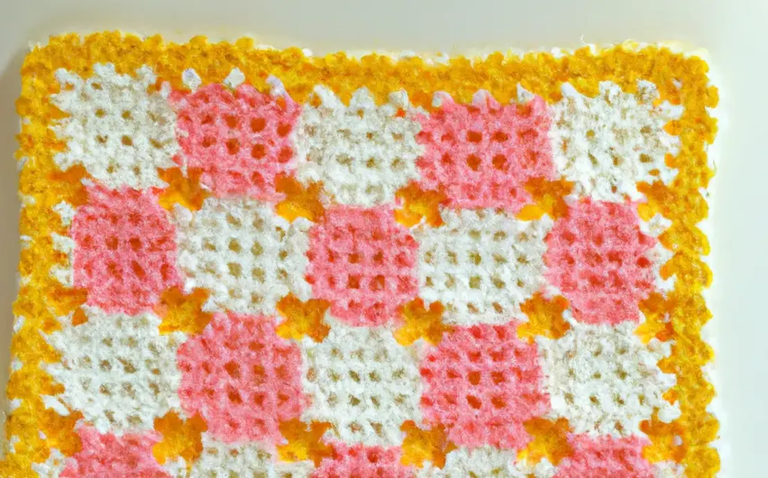 Pano de prato de croche simples Pano de prato de croche simples