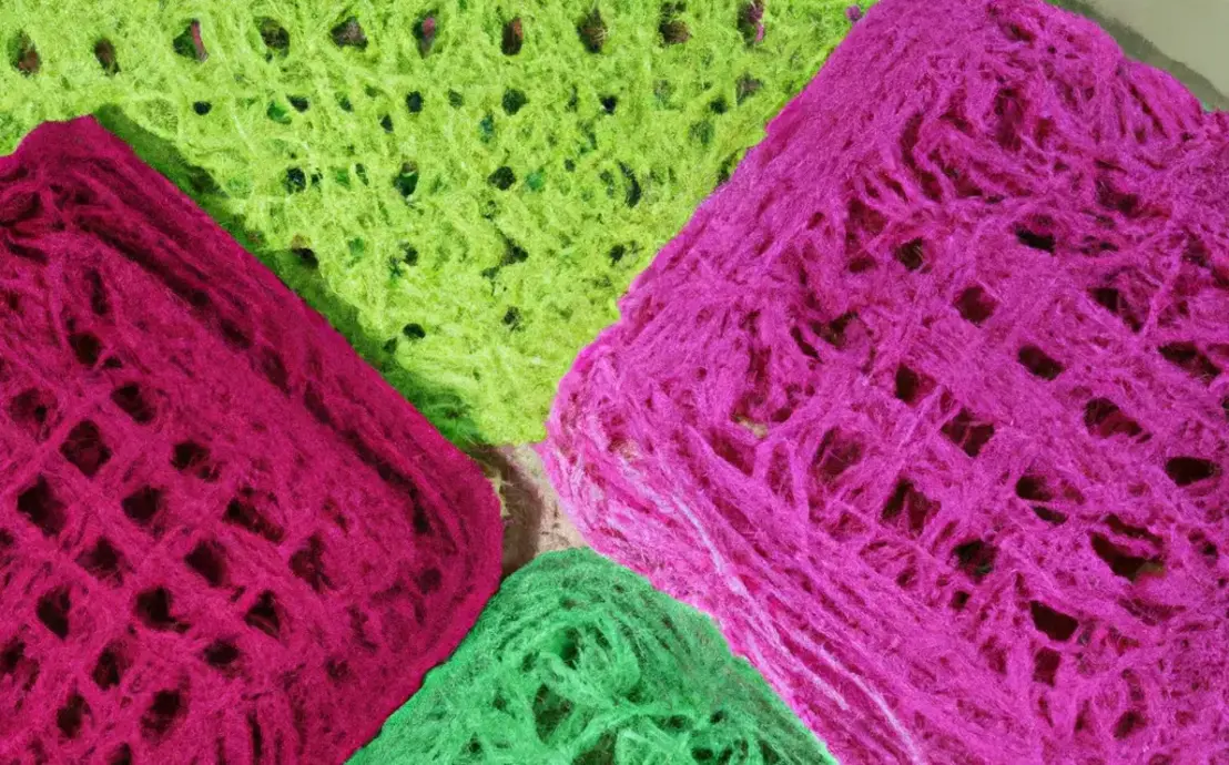 Bico de croche para toalha de mesa simples