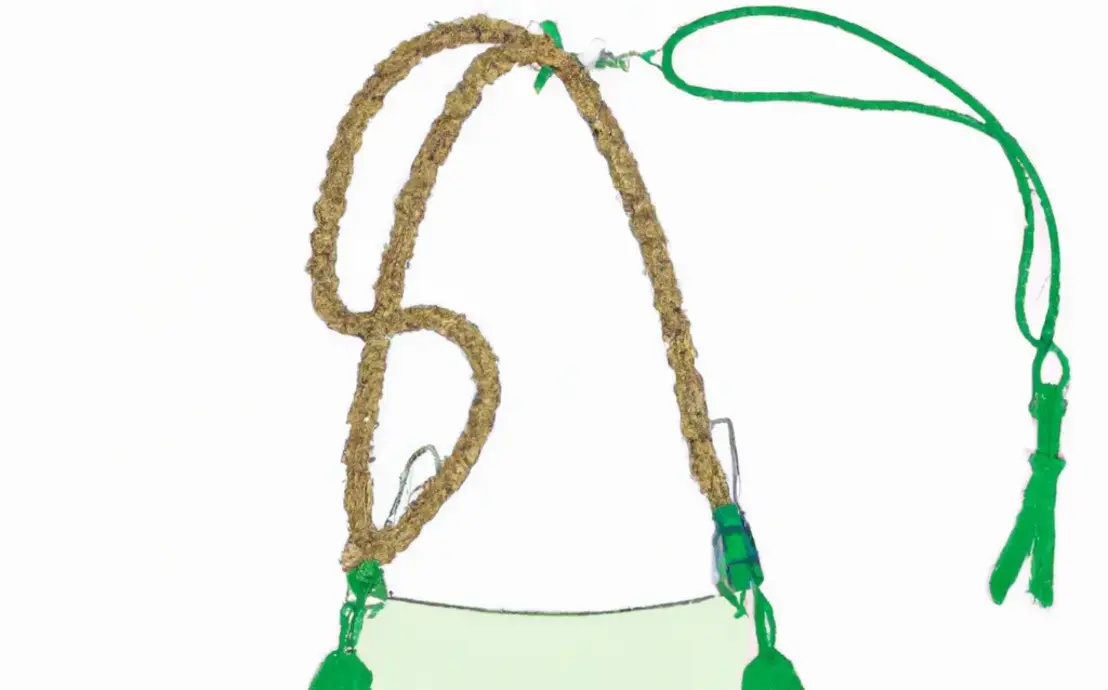 Alças para bolsa de crochê