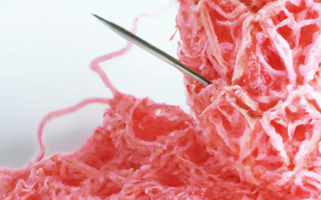 Bico simples de crochê