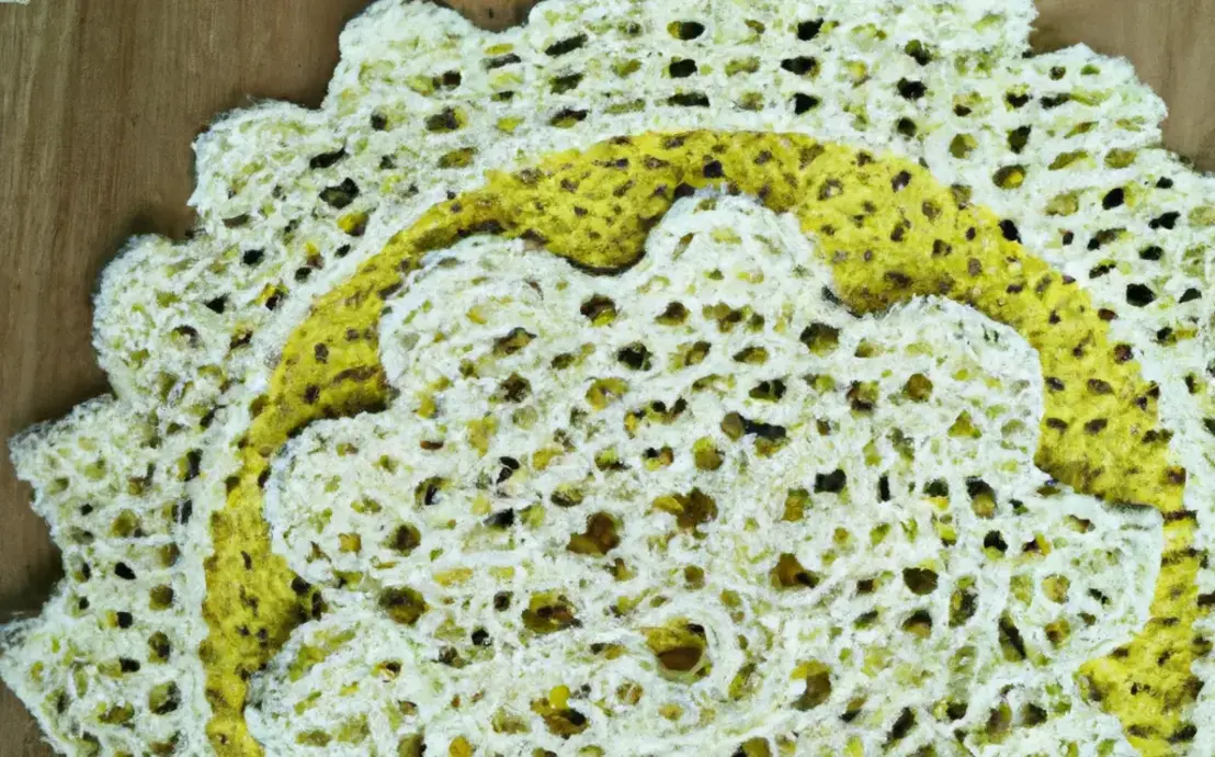 Banheiro tapete de crochê