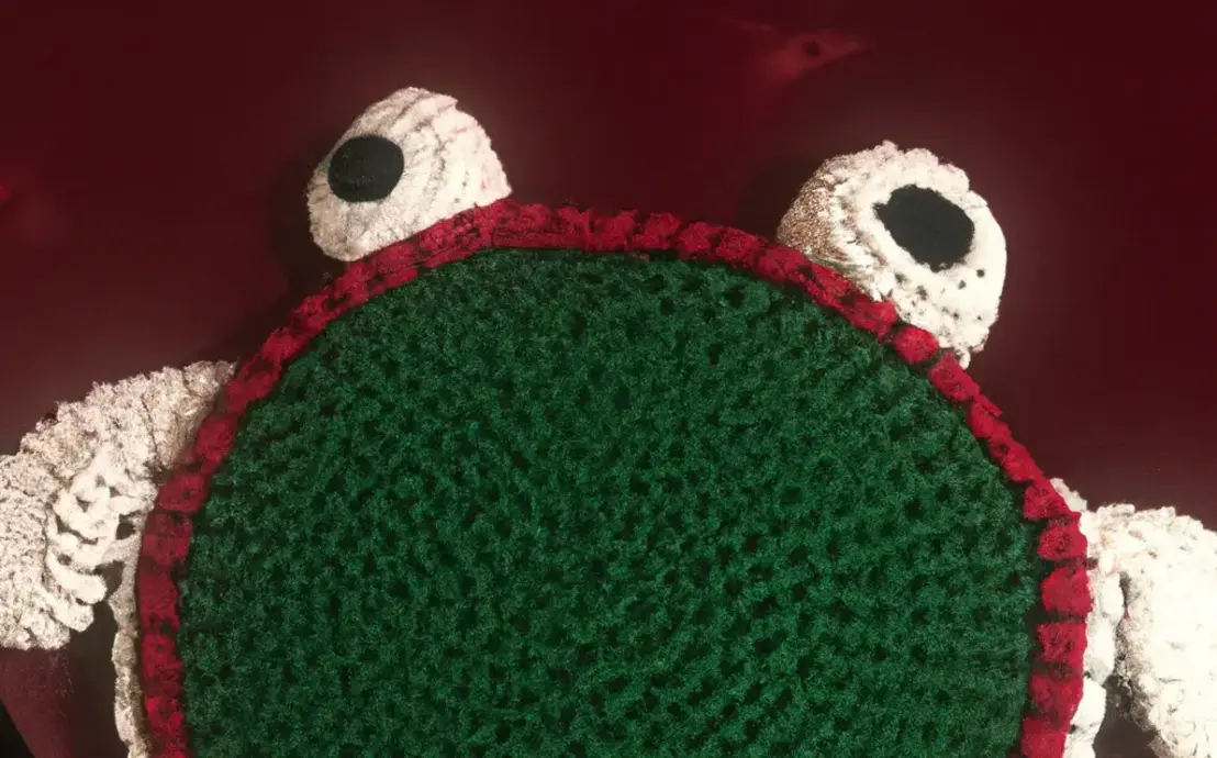 Tartaruga de crochê Tartaruga de crochê