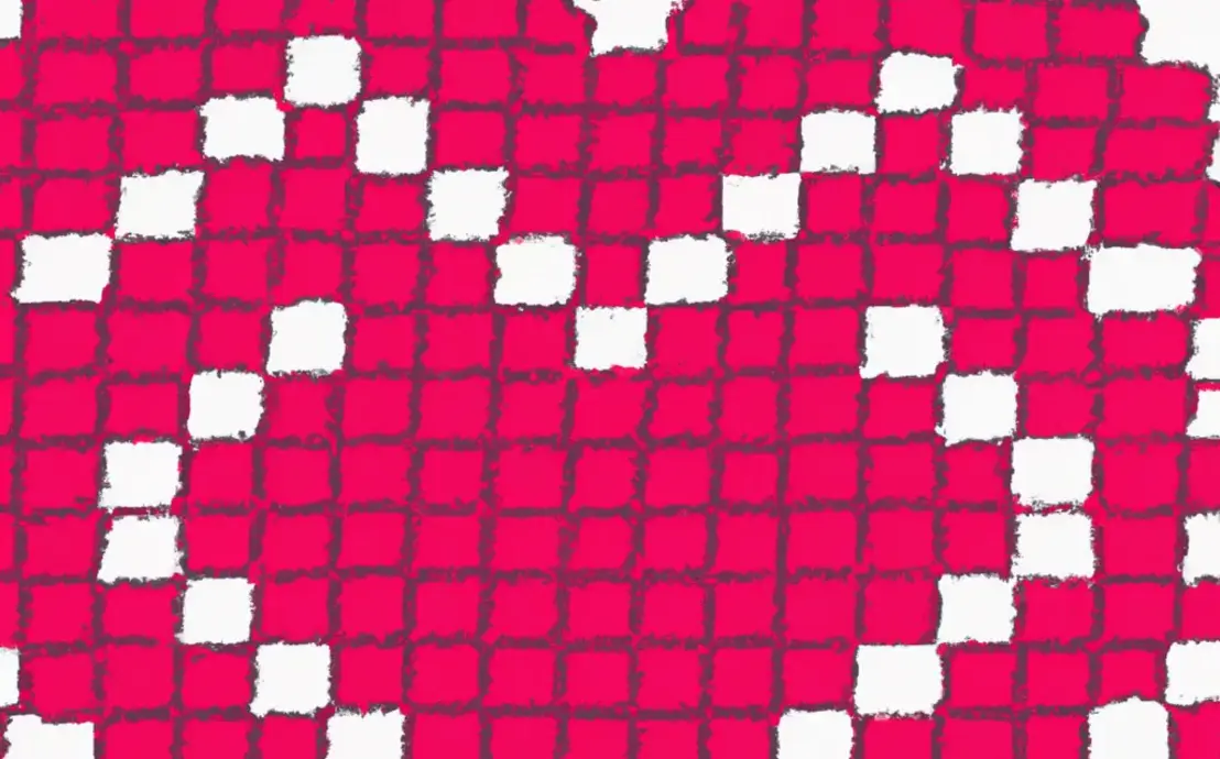 Tapete de crochê coração