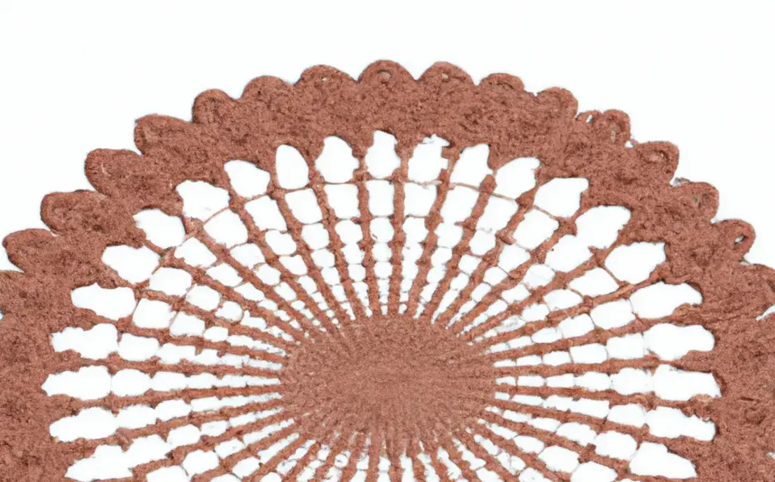 Tapetes de croche oval