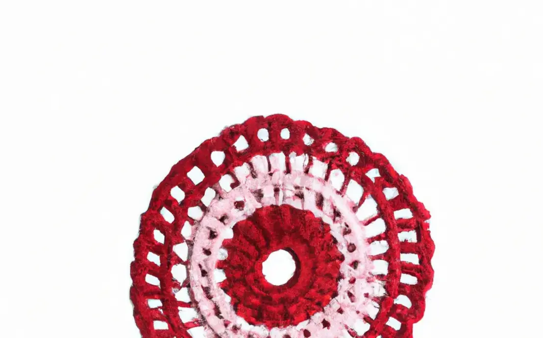 Bico de crochê tapete