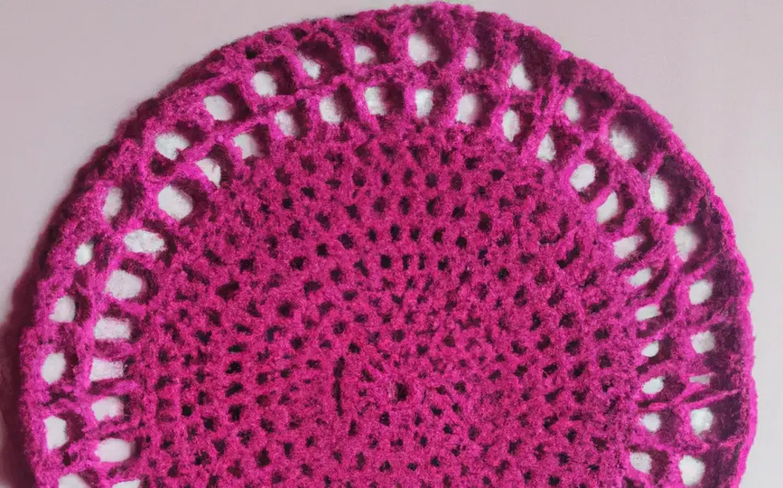 Tapetes de croche oval