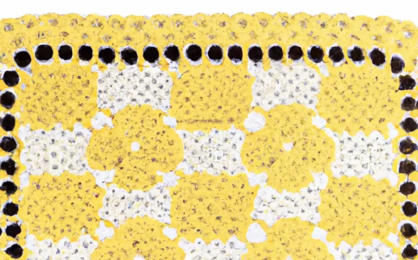 Banheiro tapete de crochê