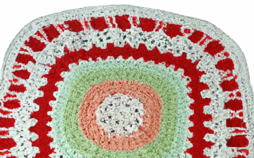 Toalhinha de mesa de crochê