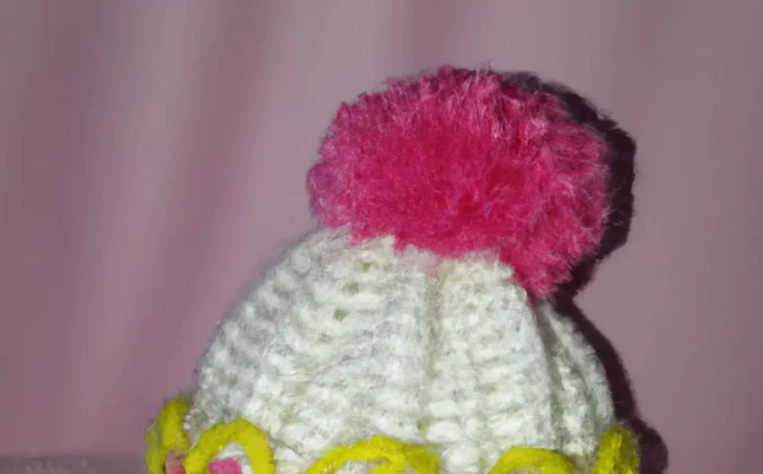 Touca de crochê feminina fácil de fazer