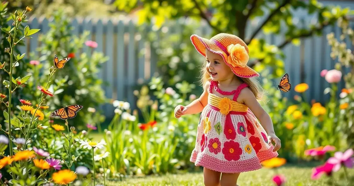 Conjuntinho de crochê infantil