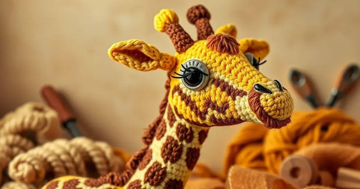 Girafa de croche