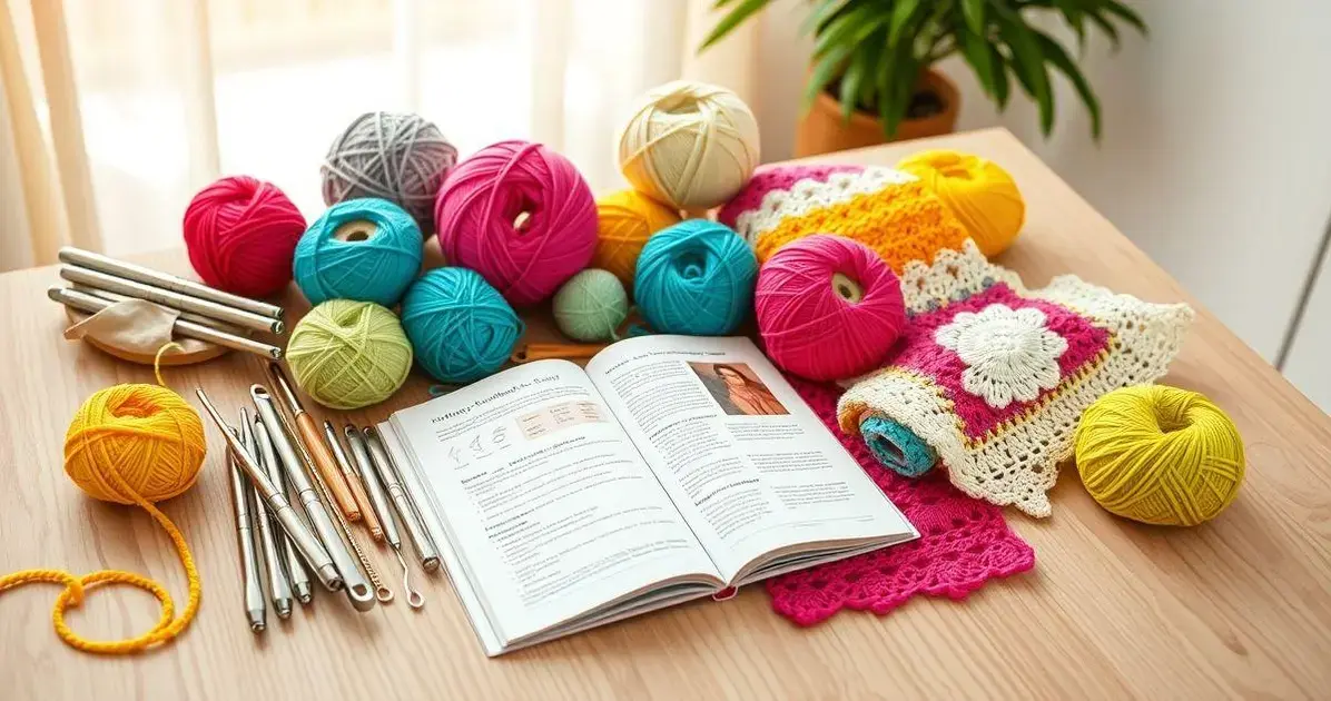 Kit de agulhas de croche