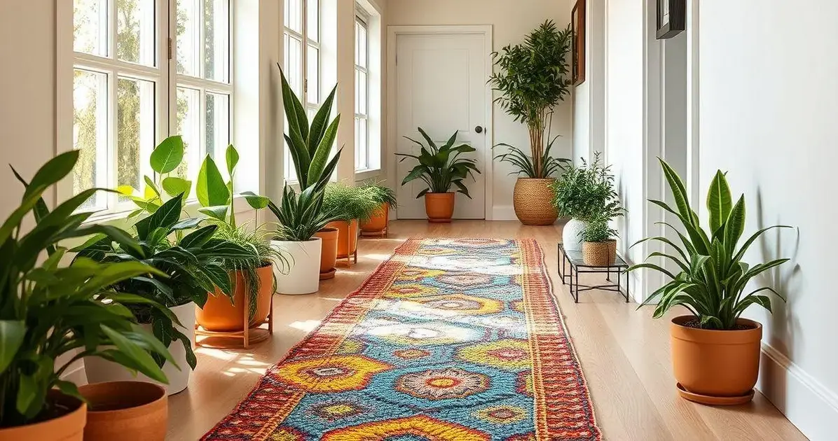 Passadeiras de croche para corredor