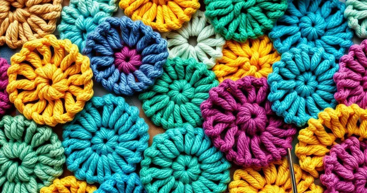 Pontos de crochê passo a passo