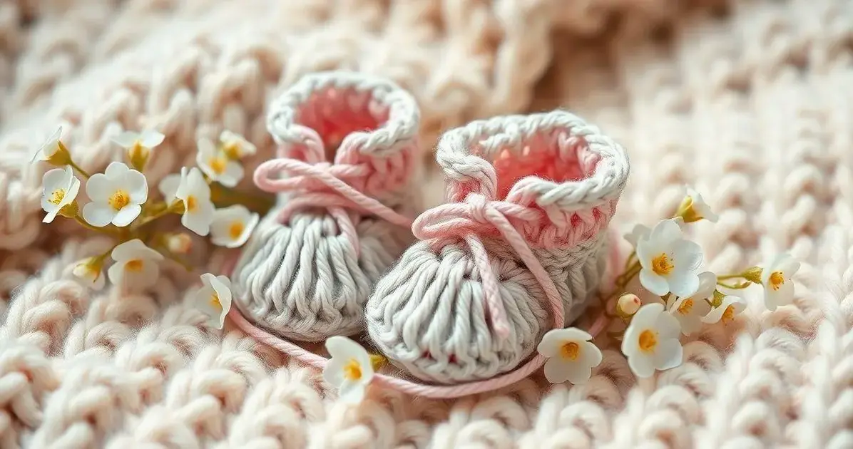 Sapatinho de croche recem nascido Sapatinho de croche recem nascido