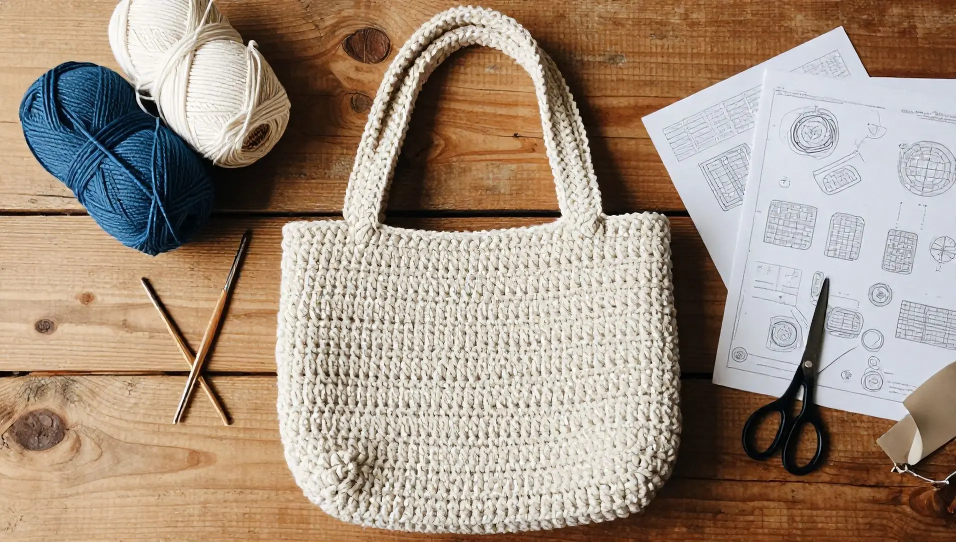 Como fazer bolsa de croche com fio de malha Como fazer bolsa de croche com fio de malha