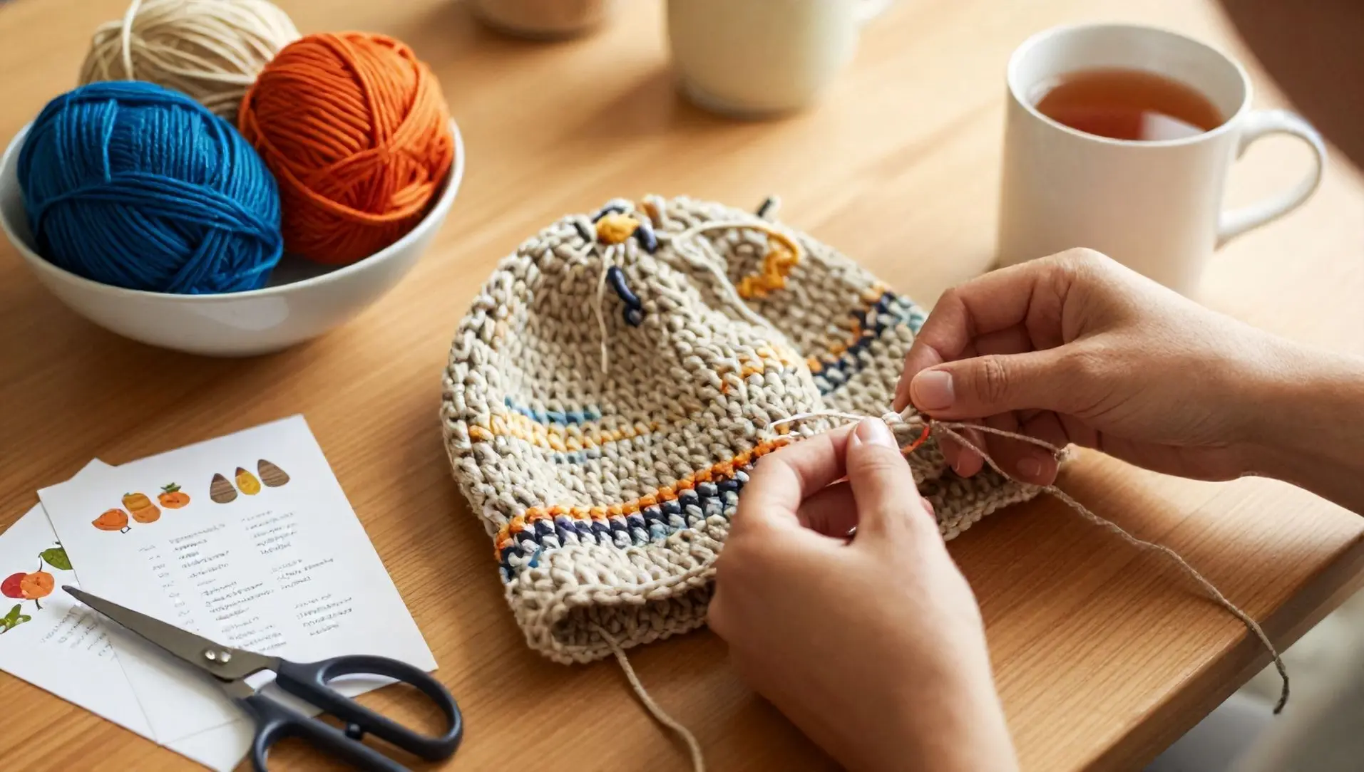 Como fazer chapeu de croche