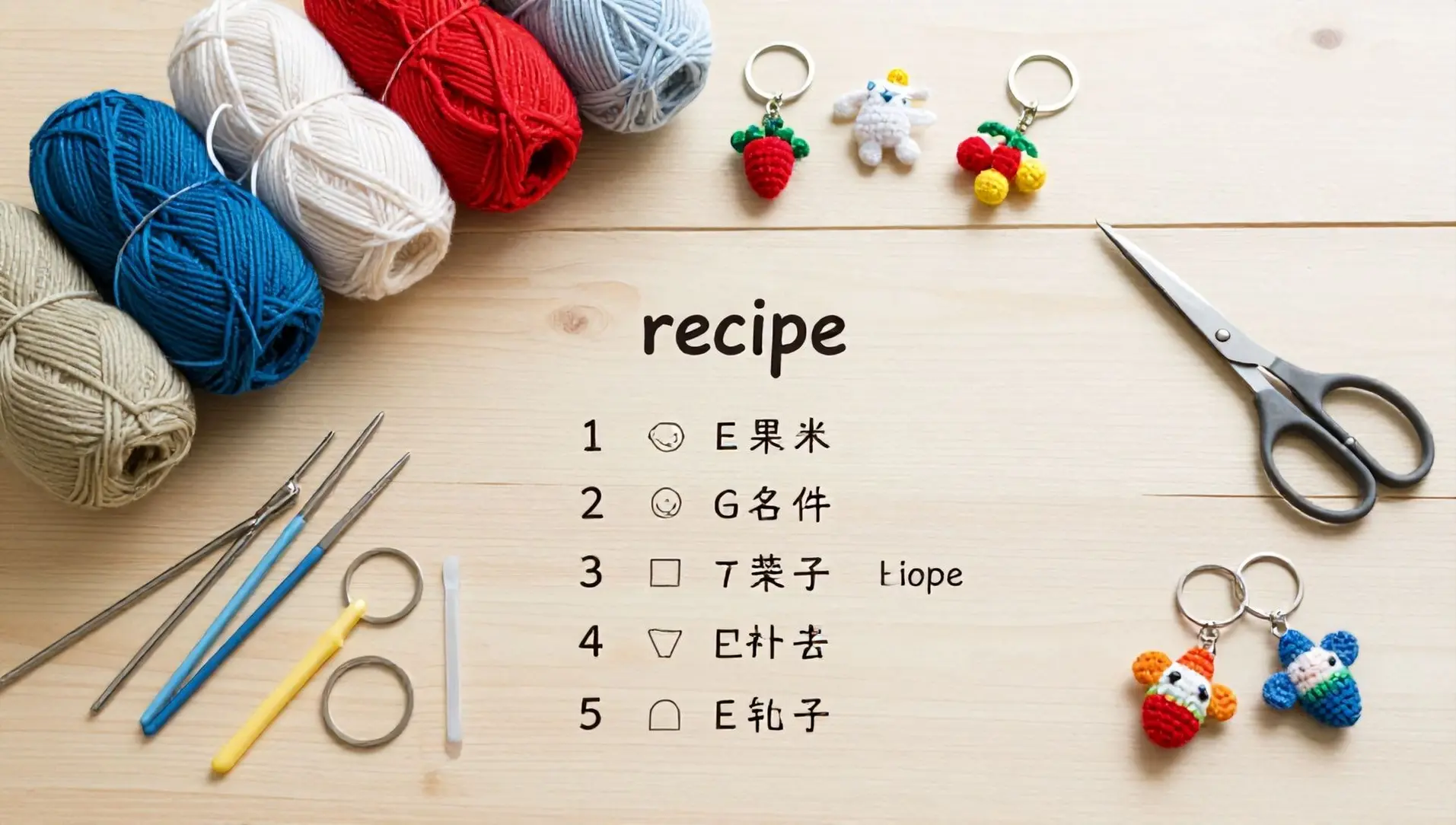 Como fazer chaveirinhos de croche