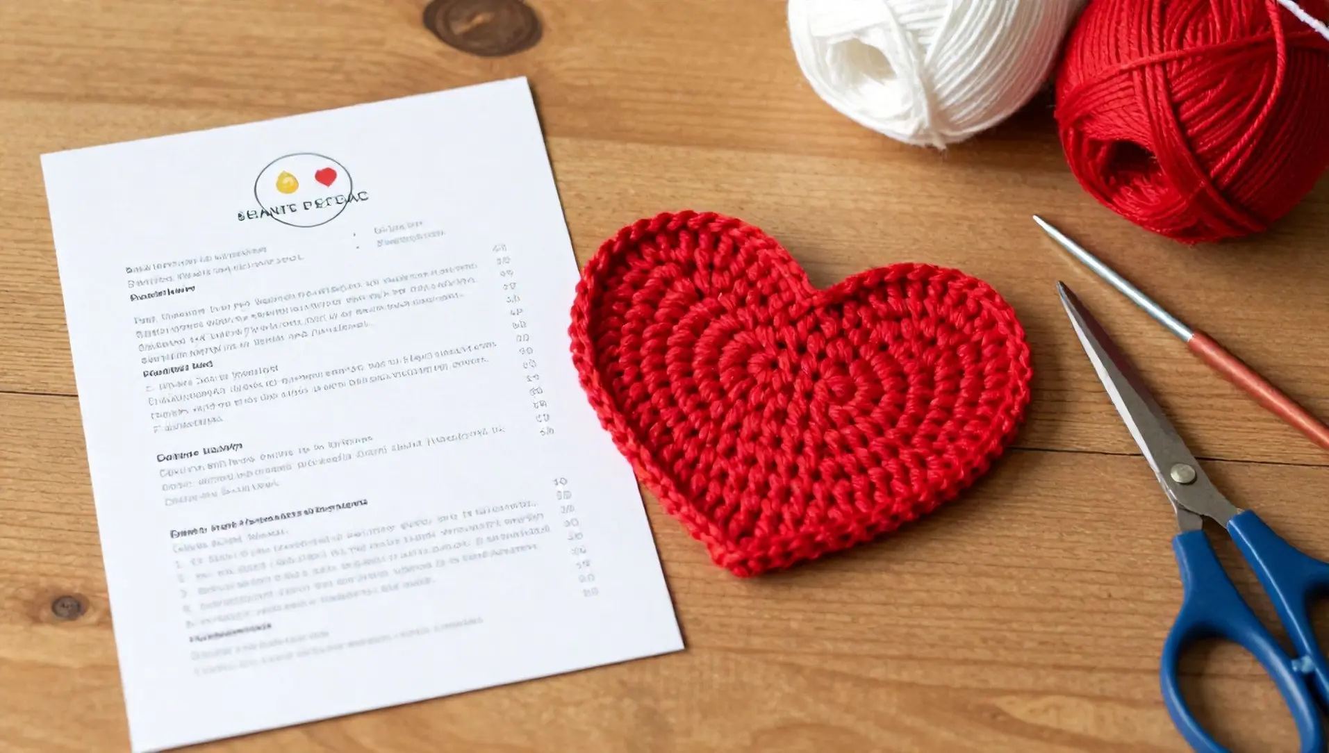 Como fazer coracao de croche