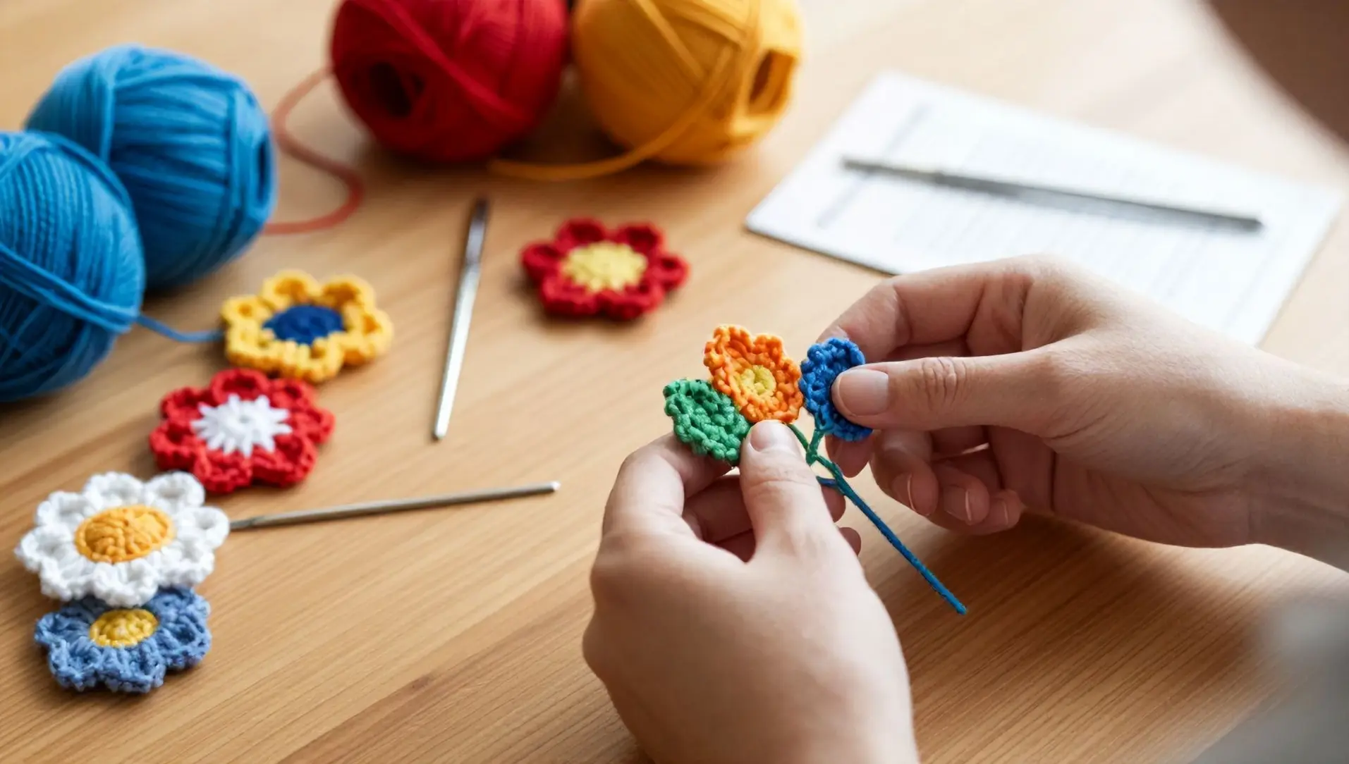 Como fazer florzinha de croche