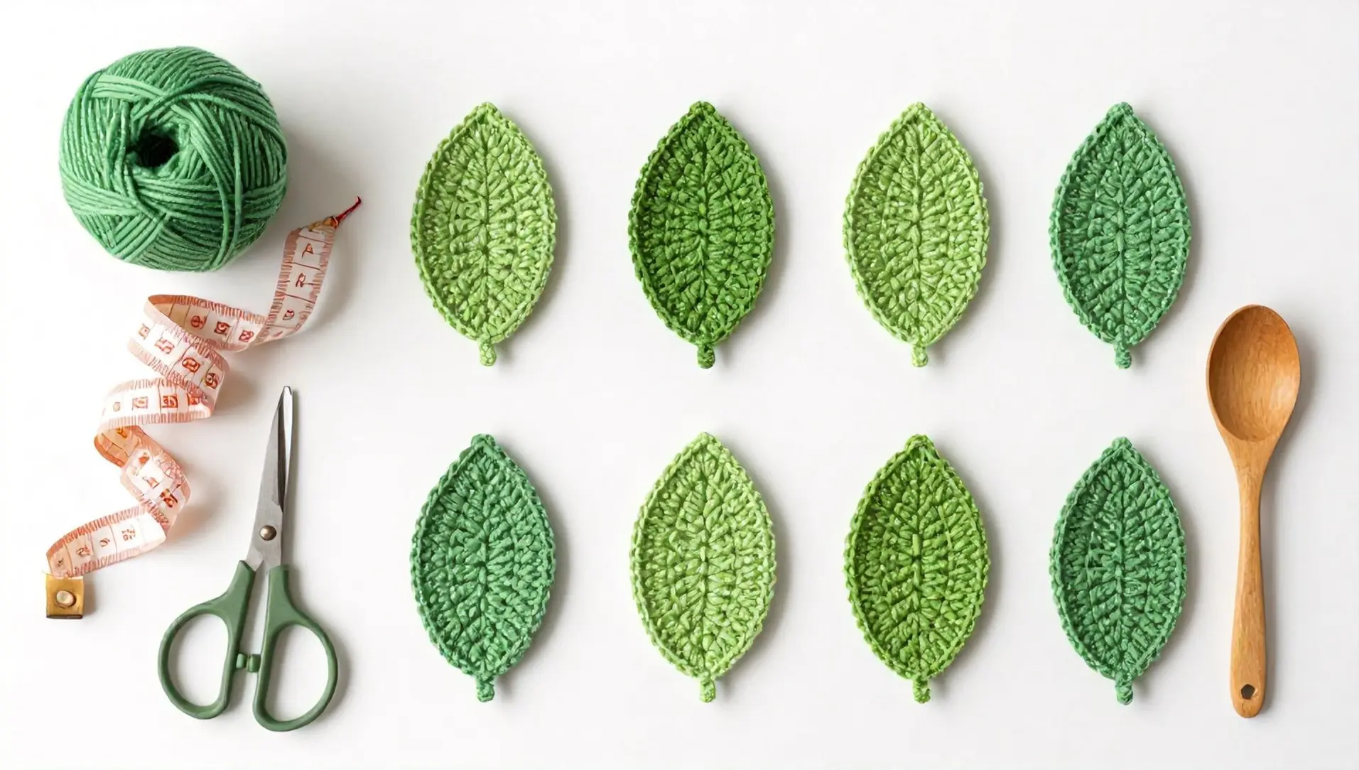 Como fazer folha de croche Como fazer folha de croche