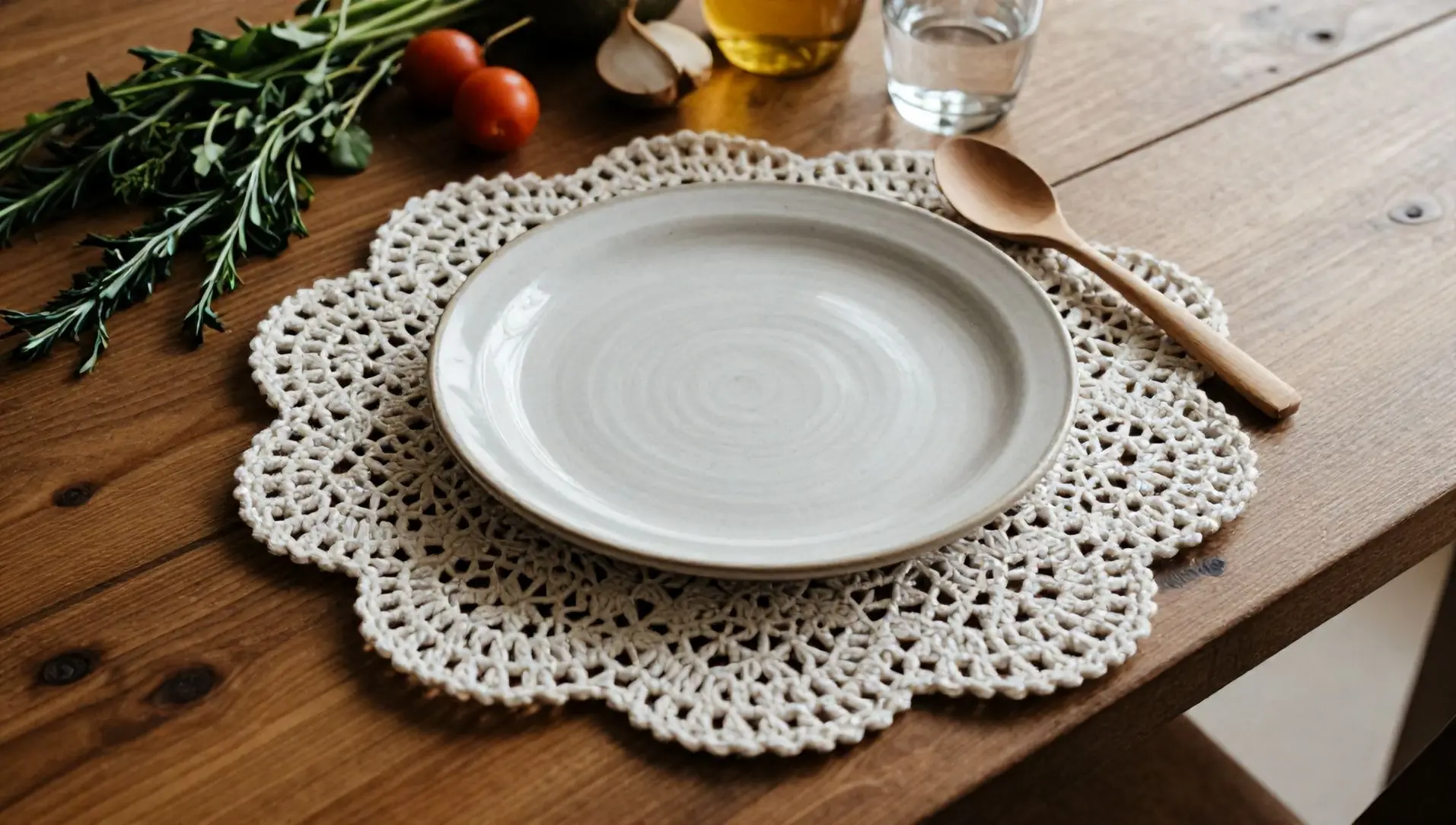 Como fazer sousplat de croche iniciante