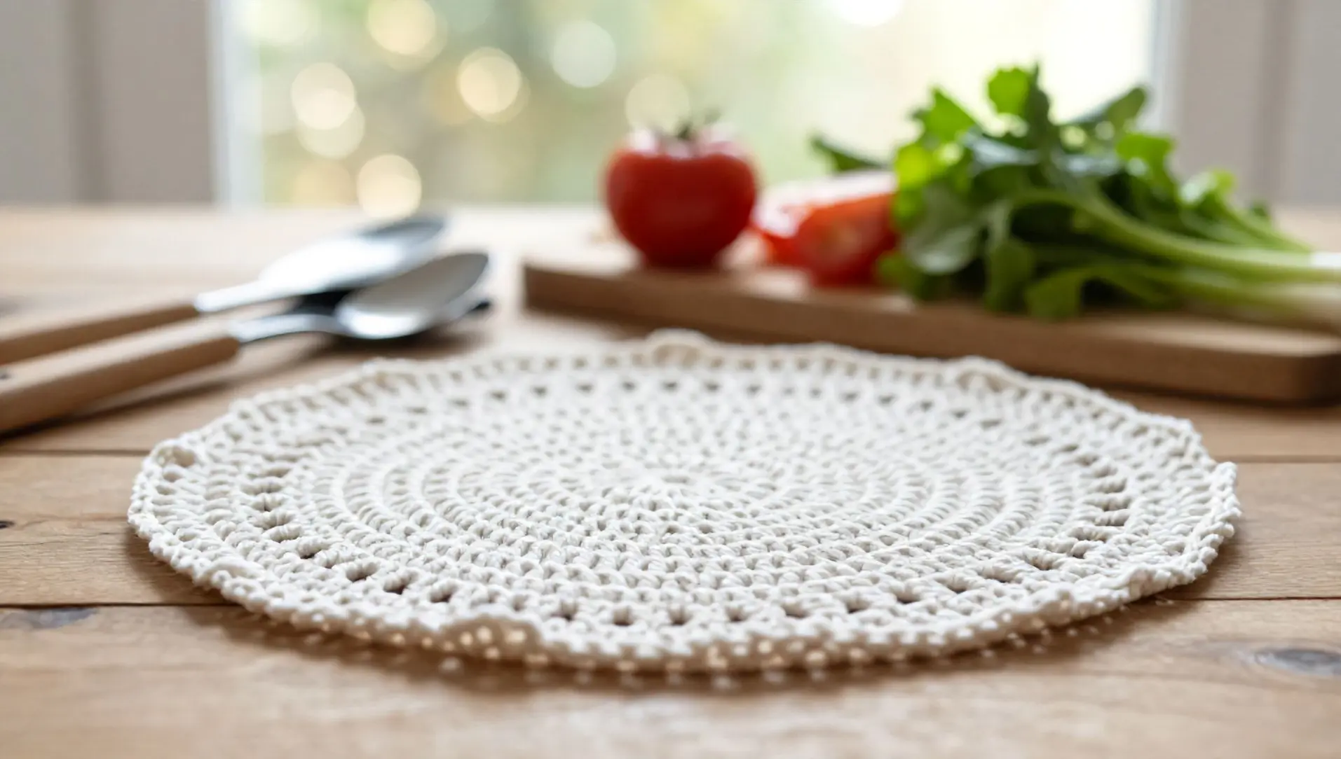 Como fazer sousplat de croche iniciante