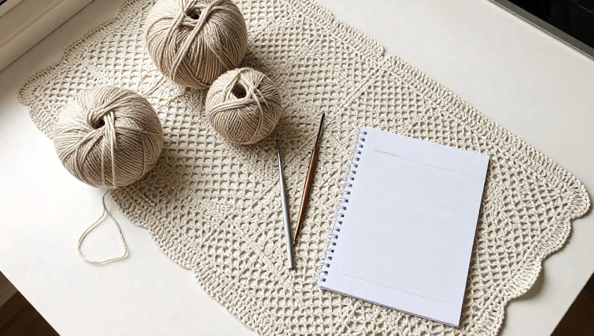 Como fazer trilho de mesa de croche